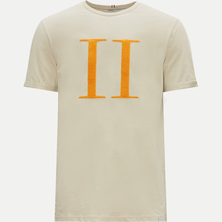 Les Deux T-shirts ENCORE BOUCLE T-SHIRT LDM101110 LIGHT SAND/YELLOW